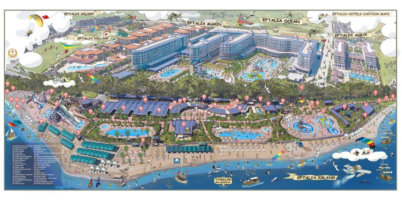 Eftalia Aqua Resort Konaklı Kültér fotó